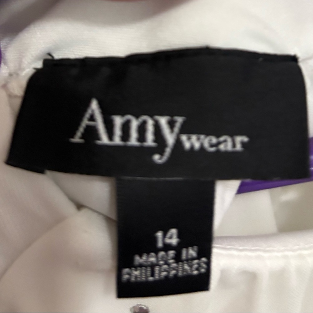 Elegant Black and White Kids Formal Dress - Picture 5 of 7